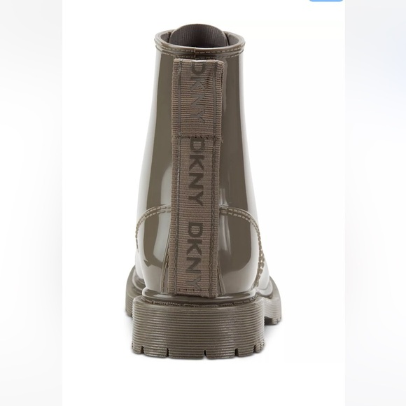 DKNY lace up rain booties - Picture 3 of 9